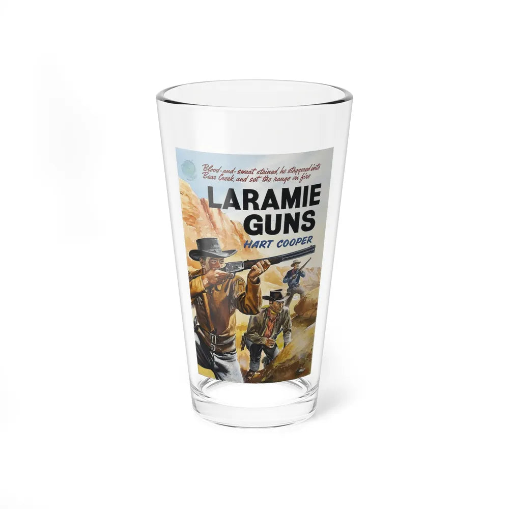 Laramie Guns, British Paperback Cover - Pint Glass 16oz-16oz-Go Mug Yourself