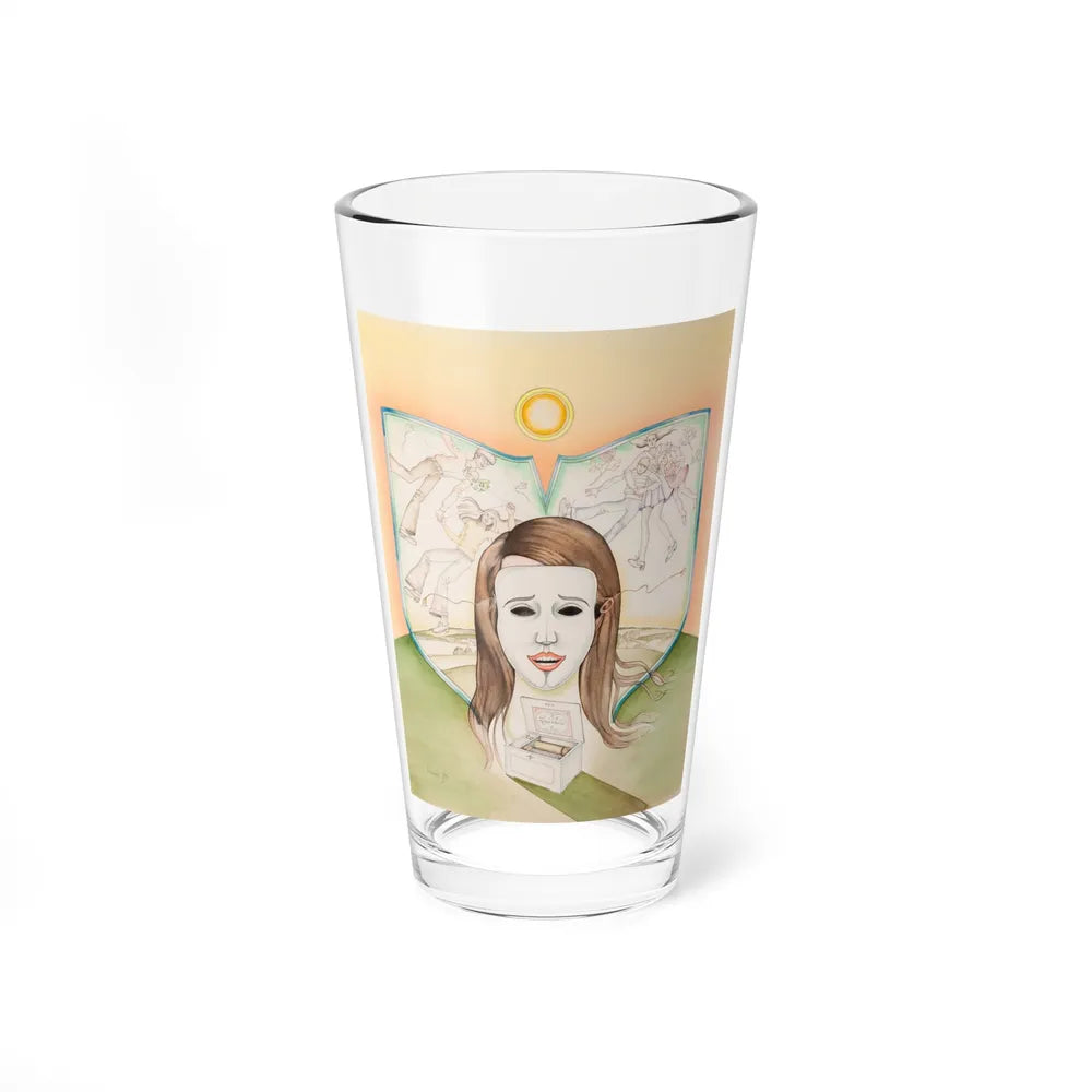 Lara's Theme Illustration - Pint Glass 16oz-16oz-Go Mug Yourself