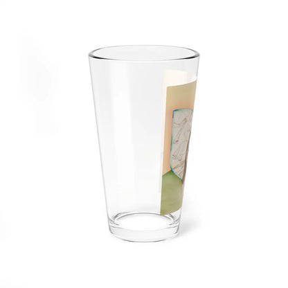 Lara's Theme Illustration - Pint Glass 16oz-Go Mug Yourself