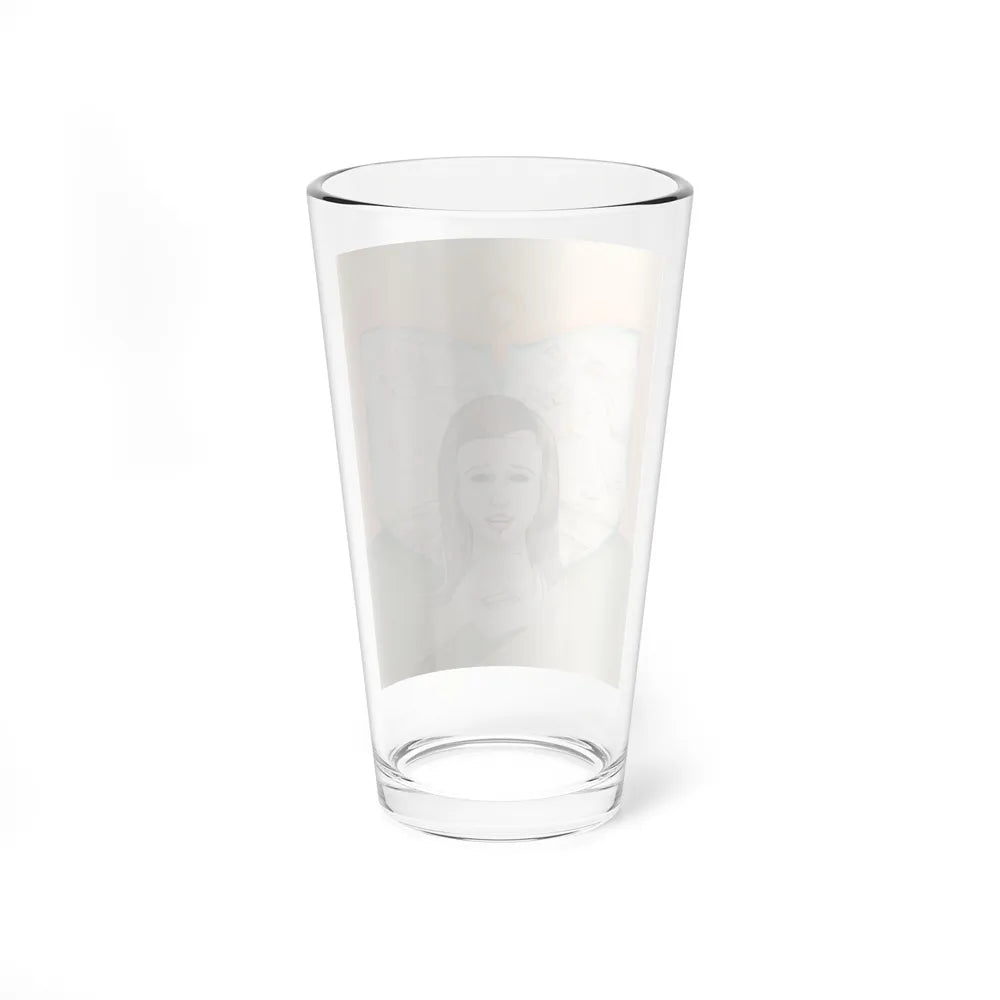 Lara's Theme Illustration - Pint Glass 16oz-Go Mug Yourself