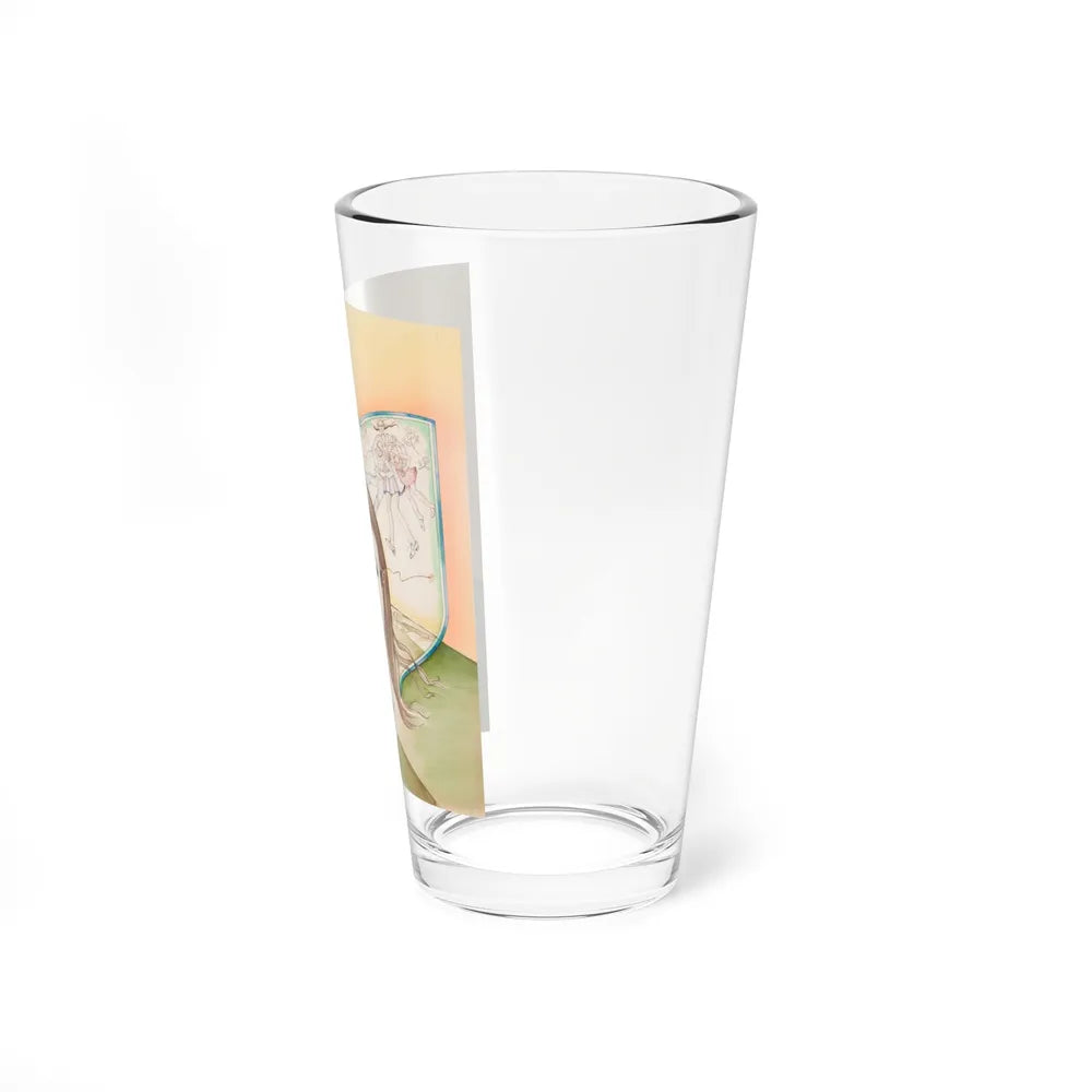 Lara's Theme Illustration - Pint Glass 16oz-Go Mug Yourself