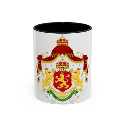 Larger State Achievement of Bulgaria 1908-1946 - Accent Coffee Mug 11oz Black - Go Mug Yourself