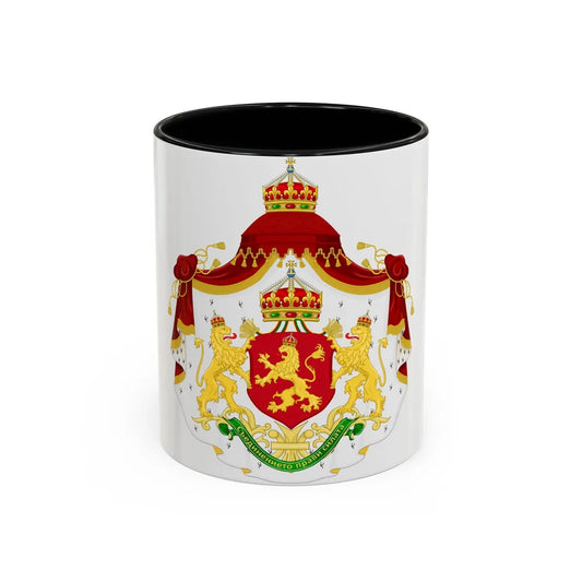 Larger State Achievement of Bulgaria 1908-1946 - Accent Coffee Mug 11oz Black - Go Mug Yourself