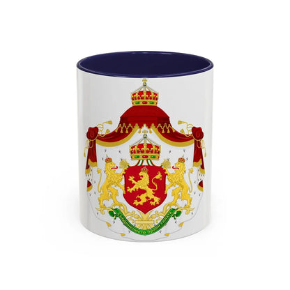 Larger State Achievement of Bulgaria 1908-1946 - Accent Coffee Mug 11oz Navy - Go Mug Yourself