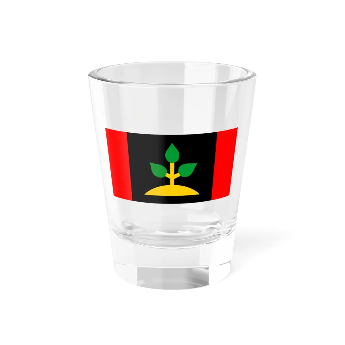 Larrakian-flag (Australia) Shot Glass 1.5oz 1.5oz - Go Mug Yourself