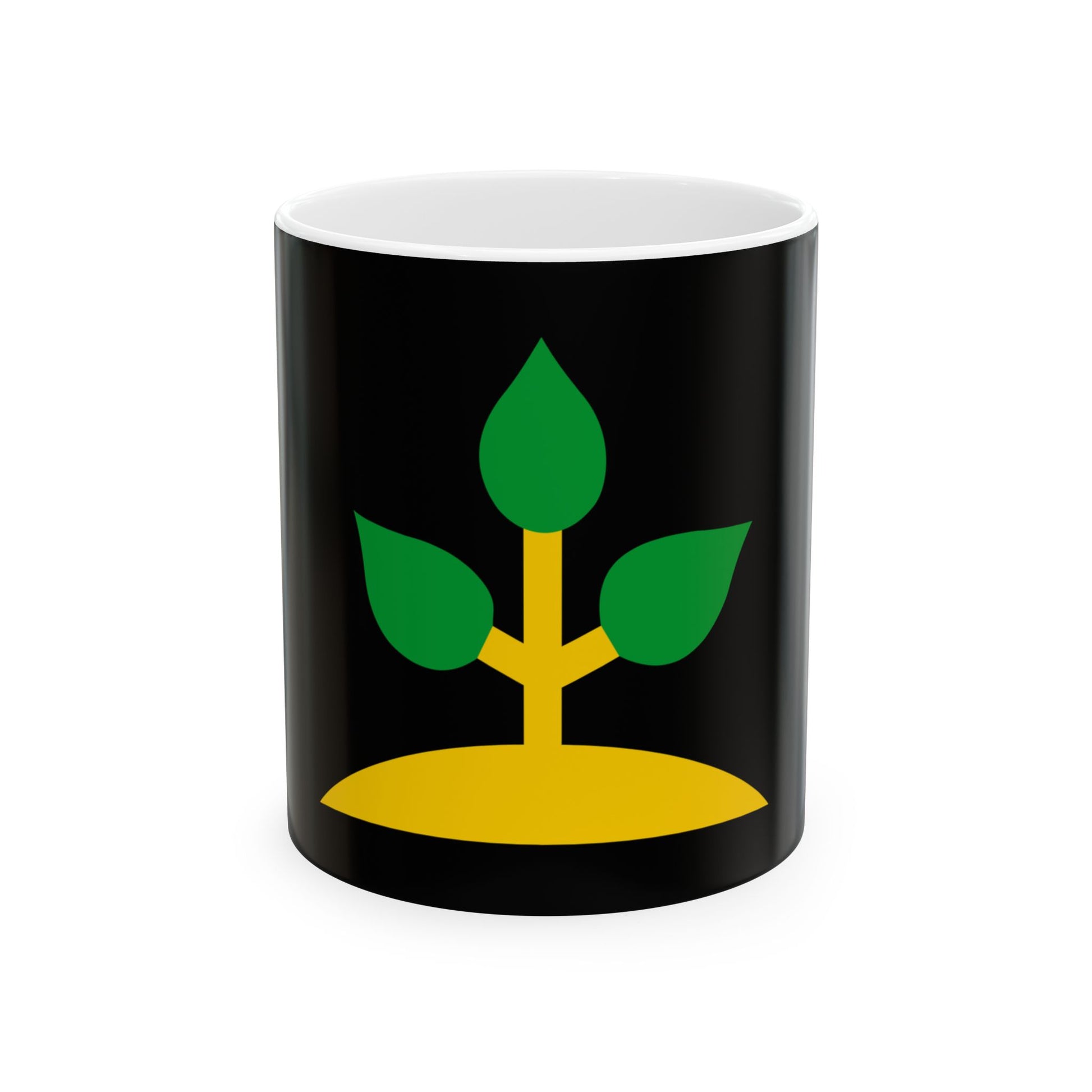 Larrakian-flag (Australia) White Coffee Mug-11oz-Go Mug Yourself
