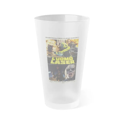 LASERBLAST (2) 1978 Movie Poster - Frosted Pint Glass 16oz 16oz Frosted - Go Mug Yourself