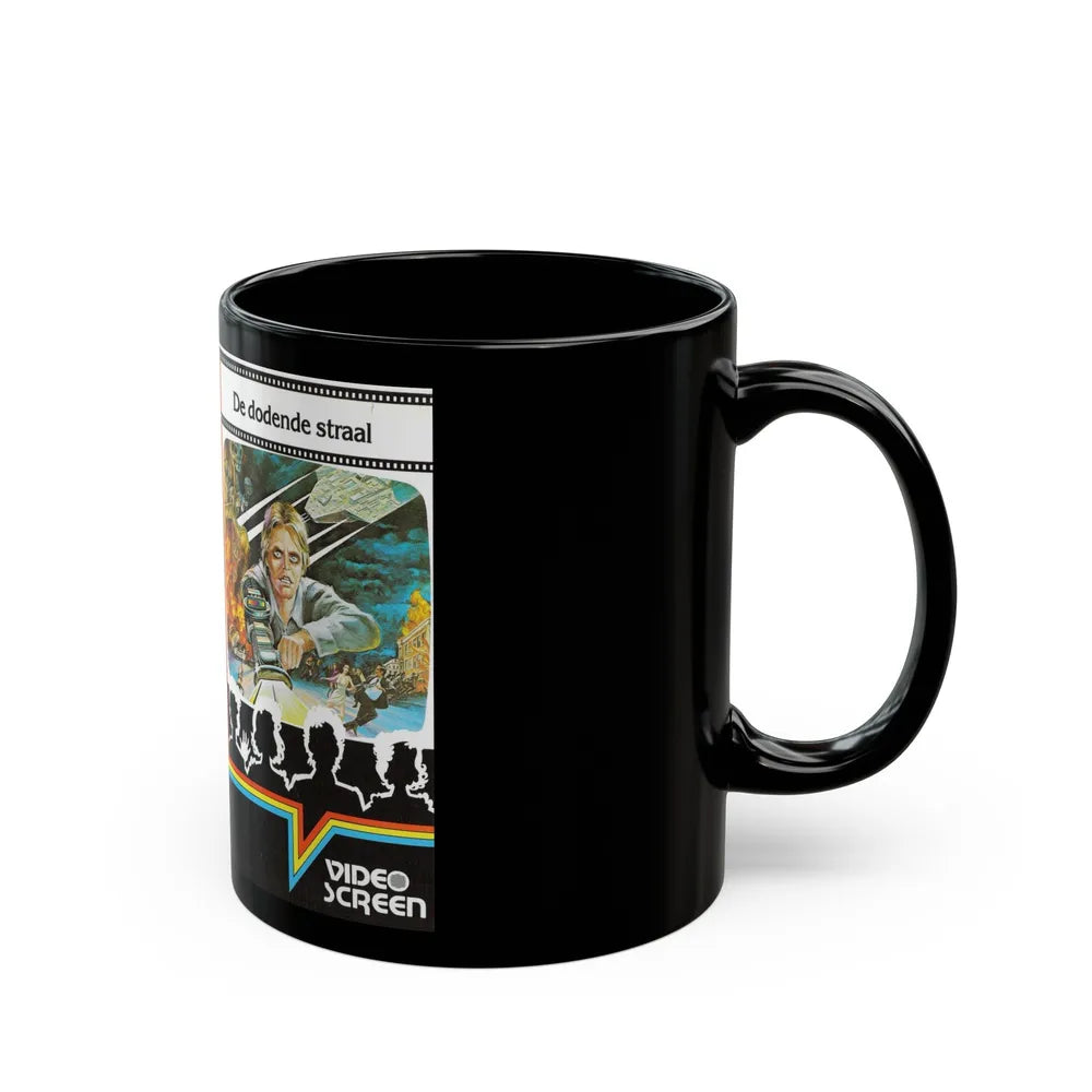 LASERBLAST (VHS COVER) - Black Coffee Mug-Go Mug Yourself