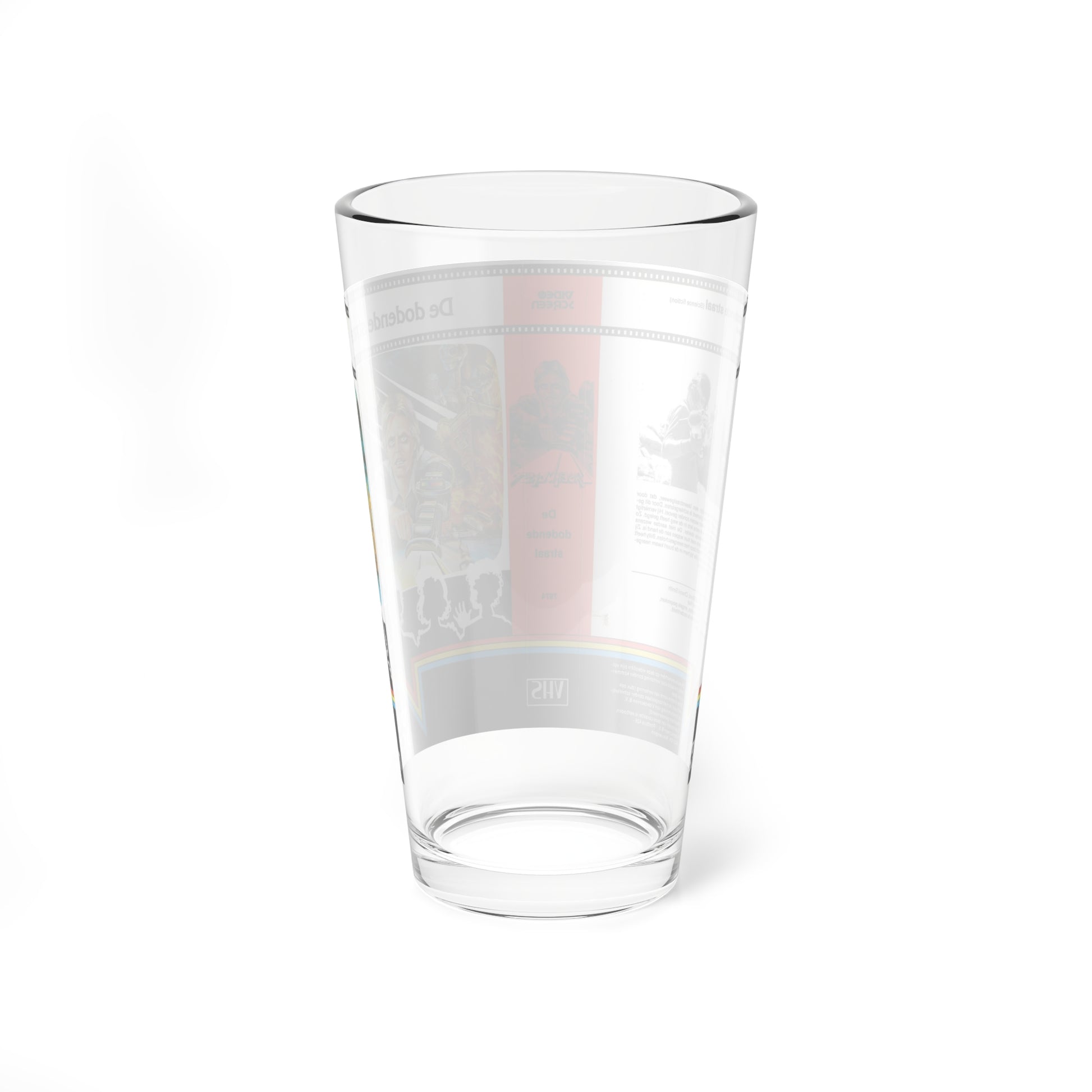 LASERBLAST (VHS COVER) Pint Glass 16oz-Go Mug Yourself