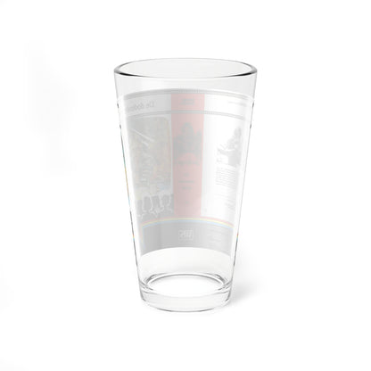 LASERBLAST (VHS COVER) Pint Glass 16oz-Go Mug Yourself