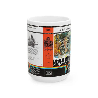 LASERBLAST (VHS COVER) - White Coffee Mug 15oz - Go Mug Yourself