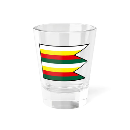 Laskovce Michalovce Flag (Slovakia) Shot Glass 1.5oz 1.5oz - Go Mug Yourself