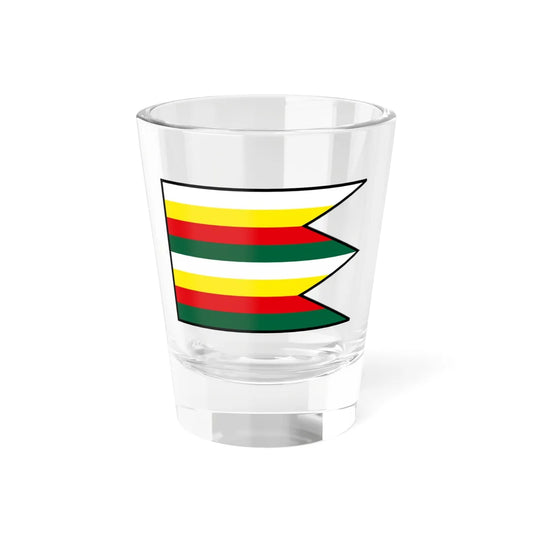 Laskovce Michalovce Flag (Slovakia) Shot Glass 1.5oz 1.5oz - Go Mug Yourself