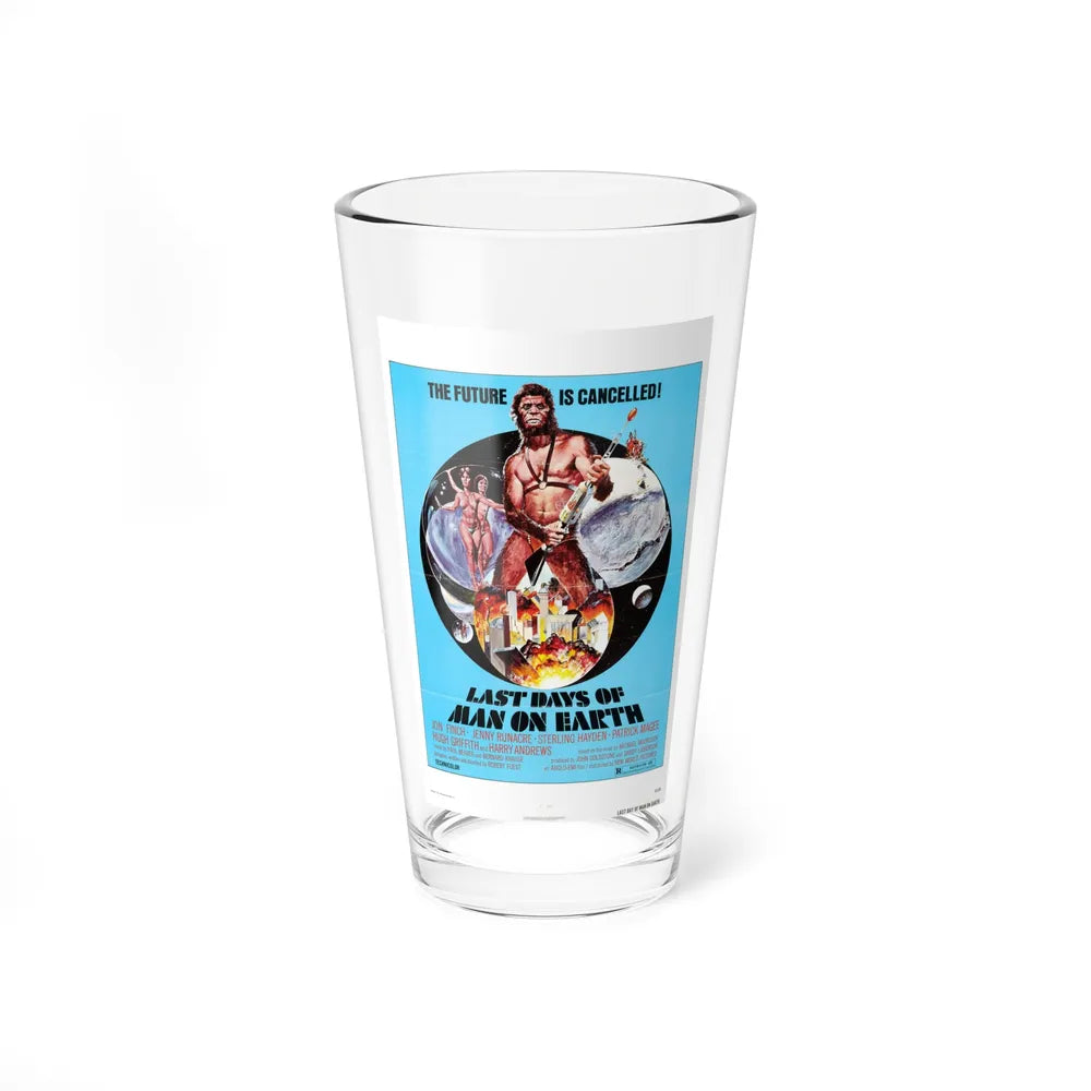 LAST DAYS OF MAN ON EARTH 1973 Movie Poster - Pint Glass 16oz-16oz-Go Mug Yourself