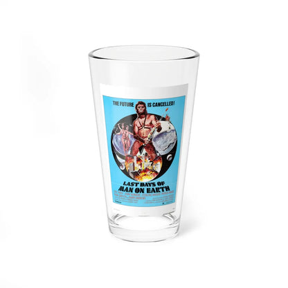 LAST DAYS OF MAN ON EARTH 1973 Movie Poster - Pint Glass 16oz-16oz-Go Mug Yourself