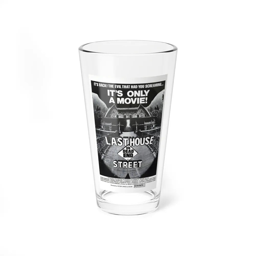 LAST HOUSE ON DEAD END STREET 1973 Movie Poster - Pint Glass 16oz-16oz-Go Mug Yourself