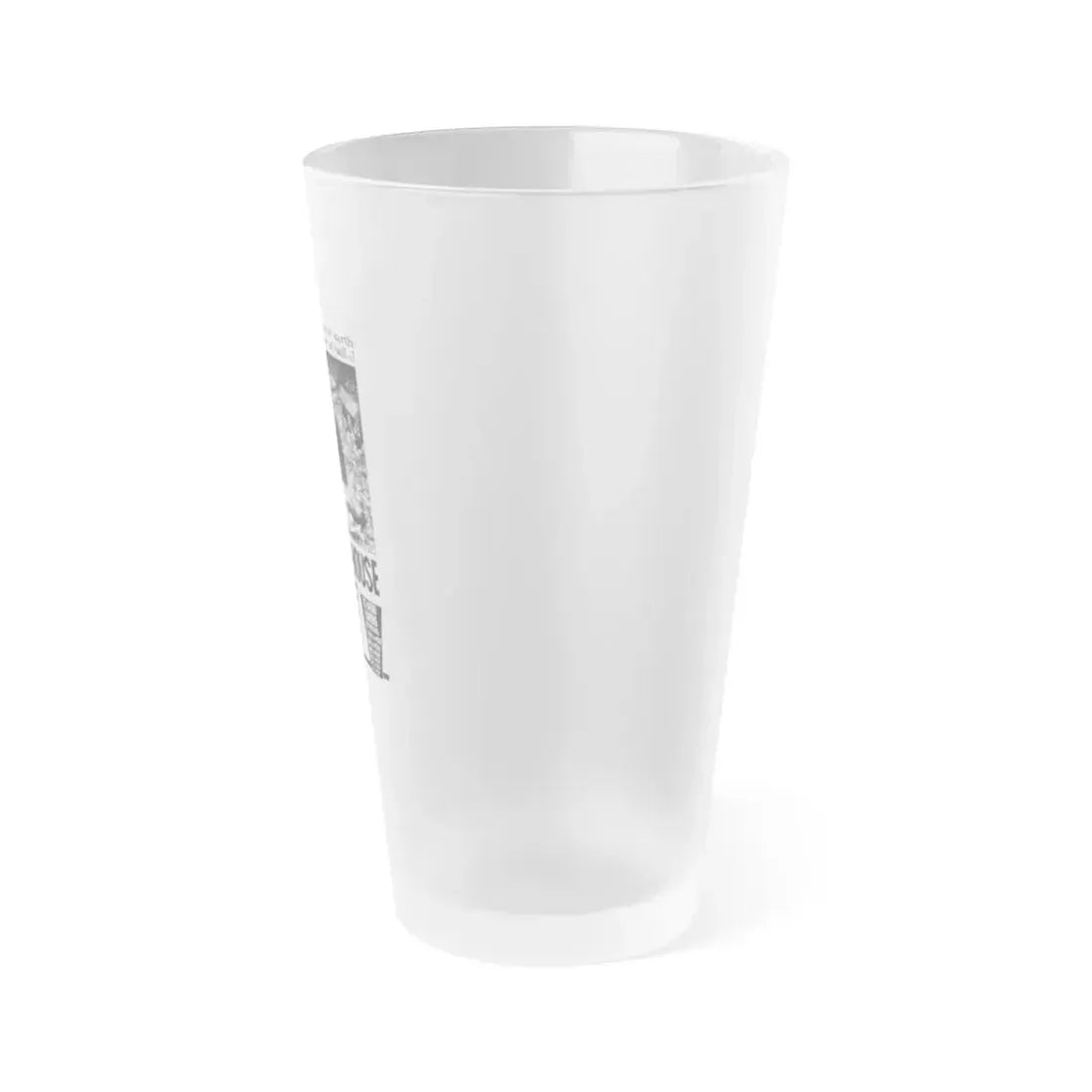 LAST HOUSE ON THE LEFT 1972 Movie Poster - Frosted Pint Glass 16oz - Go Mug Yourself