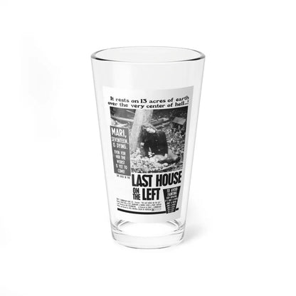 LAST HOUSE ON THE LEFT 1972 Movie Poster - Pint Glass 16oz-16oz-Go Mug Yourself