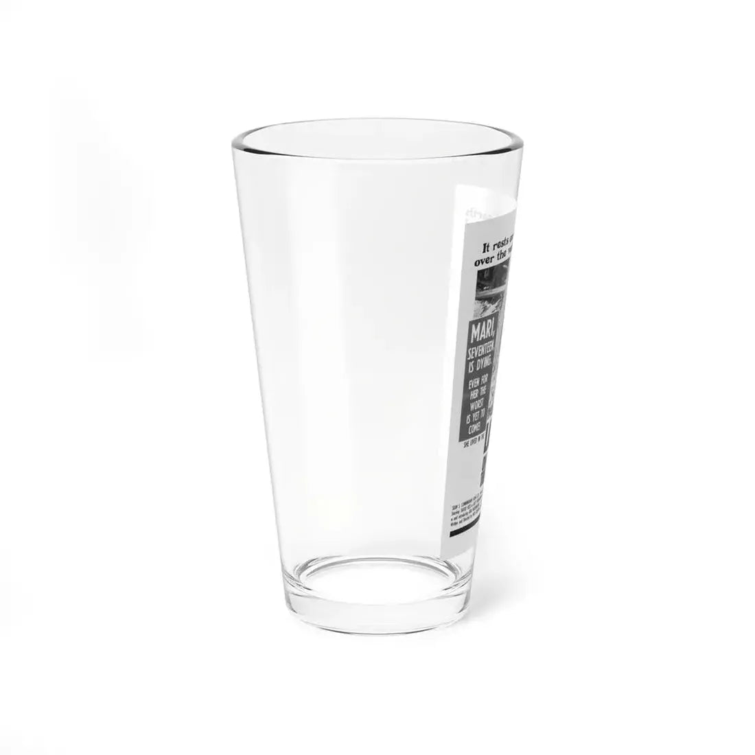 LAST HOUSE ON THE LEFT 1972 Movie Poster - Pint Glass 16oz - Go Mug Yourself