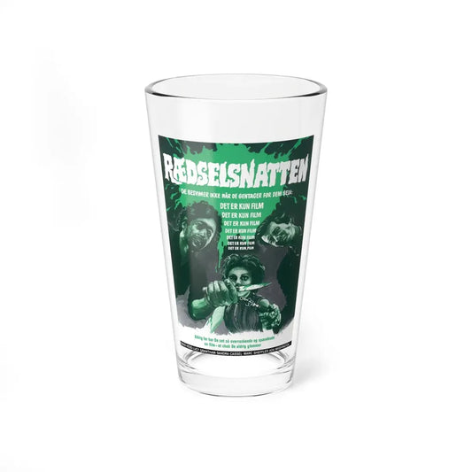 LAST HOUSE ON THE LEFT (DANISH) 1972 Movie Poster - Pint Glass 16oz 16oz - Go Mug Yourself