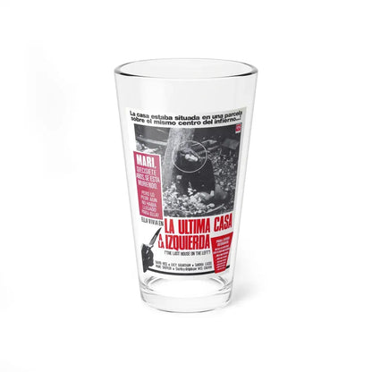 LAST HOUSE ON THE LEFT (ITALIAN) 1972 Movie Poster - Pint Glass 16oz 16oz - Go Mug Yourself