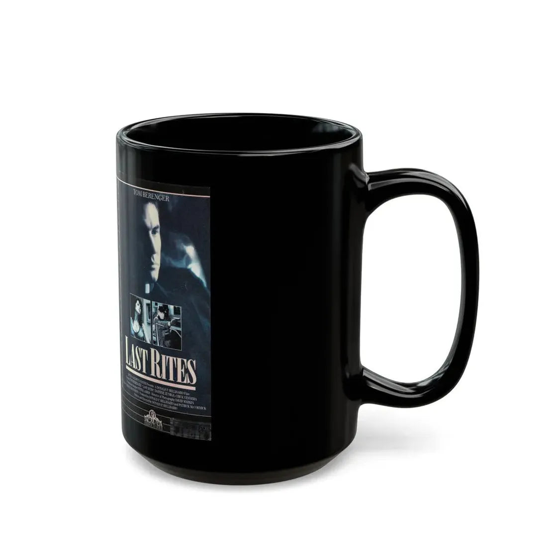 LAST RITES (VHS COVER) - Black Coffee Mug - Go Mug Yourself