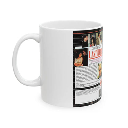 LAST RITES (VHS COVER) - White Coffee Mug-Go Mug Yourself