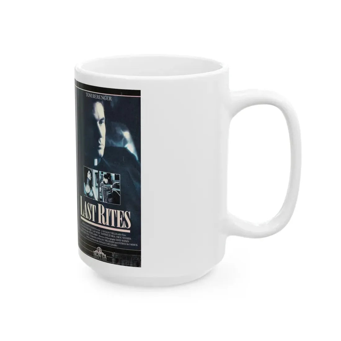 LAST RITES (VHS COVER) - White Coffee Mug - Go Mug Yourself