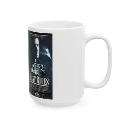 LAST RITES (VHS COVER) - White Coffee Mug - Go Mug Yourself