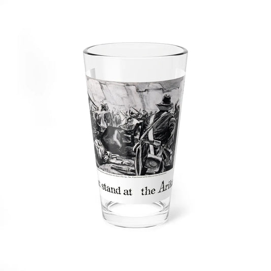 Last stand at the Arikaree, Male magazine, September 1956 - Pint Glass 16oz-16oz-Go Mug Yourself