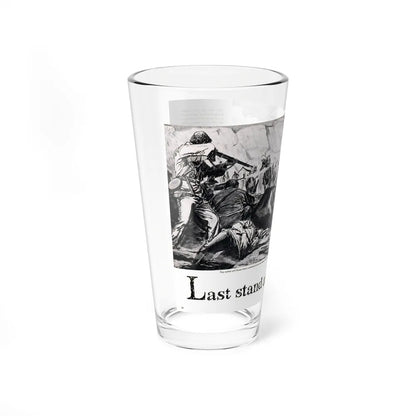 Last stand at the Arikaree, Male magazine, September 1956 - Pint Glass 16oz-Go Mug Yourself