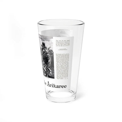 Last stand at the Arikaree, Male magazine, September 1956 - Pint Glass 16oz-Go Mug Yourself