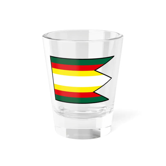 Lastovce Trebisov Flag (Slovakia) Shot Glass 1.5oz 1.5oz - Go Mug Yourself