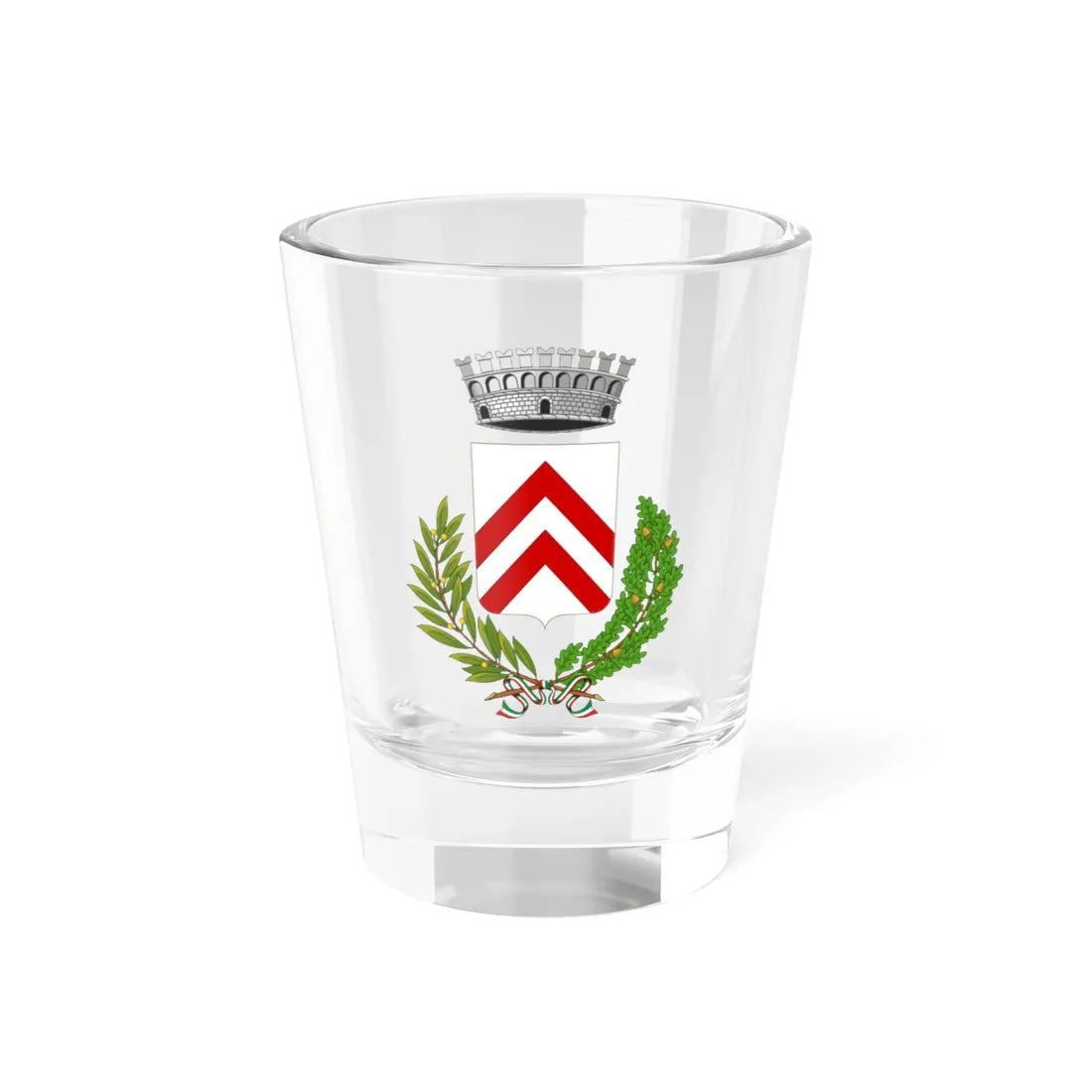 Lastra a Signa-Stemma (Italy) (Coat of Arms) Shot Glass 1.5oz 1.5oz - Go Mug Yourself