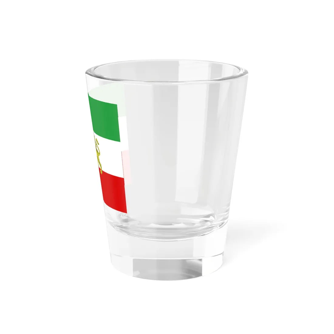 Late 19th and early 20th century flag of Persia (Iran) Shot Glass 1.5oz - Go Mug Yourself
