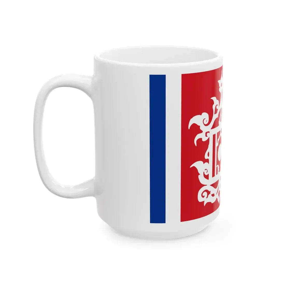 Late 19th Century Flag of Sulu (Philippines) White Coffee Mug - Go Mug Yourself