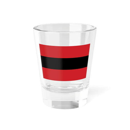 Latin usually Albanian Merchant Flag 1453-1793 (Albania) Shot Glass 1.5oz 1.5oz - Go Mug Yourself