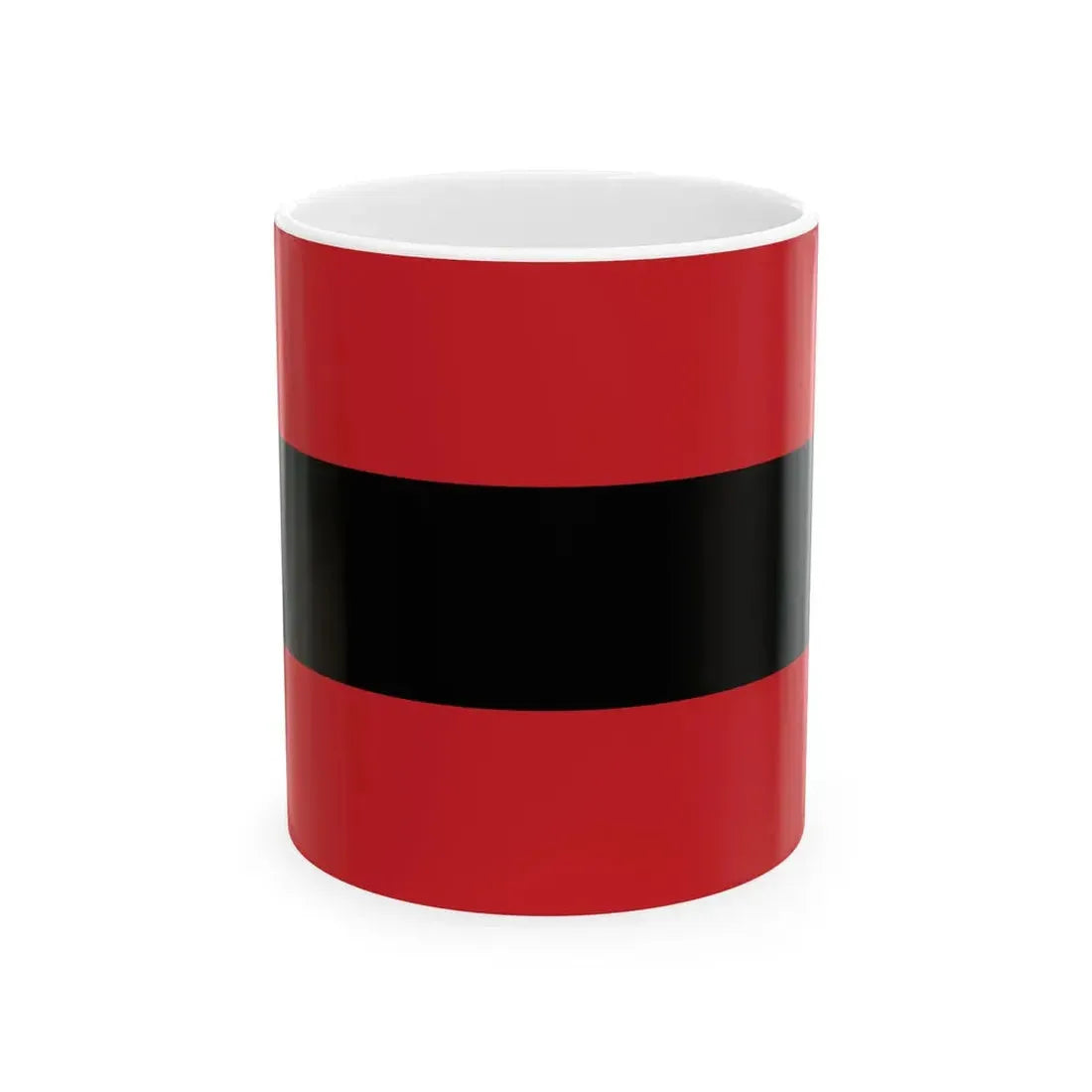 Latin usually Albanian Merchant Flag 1453-1793 (Albania) White Coffee Mug 11oz - Go Mug Yourself