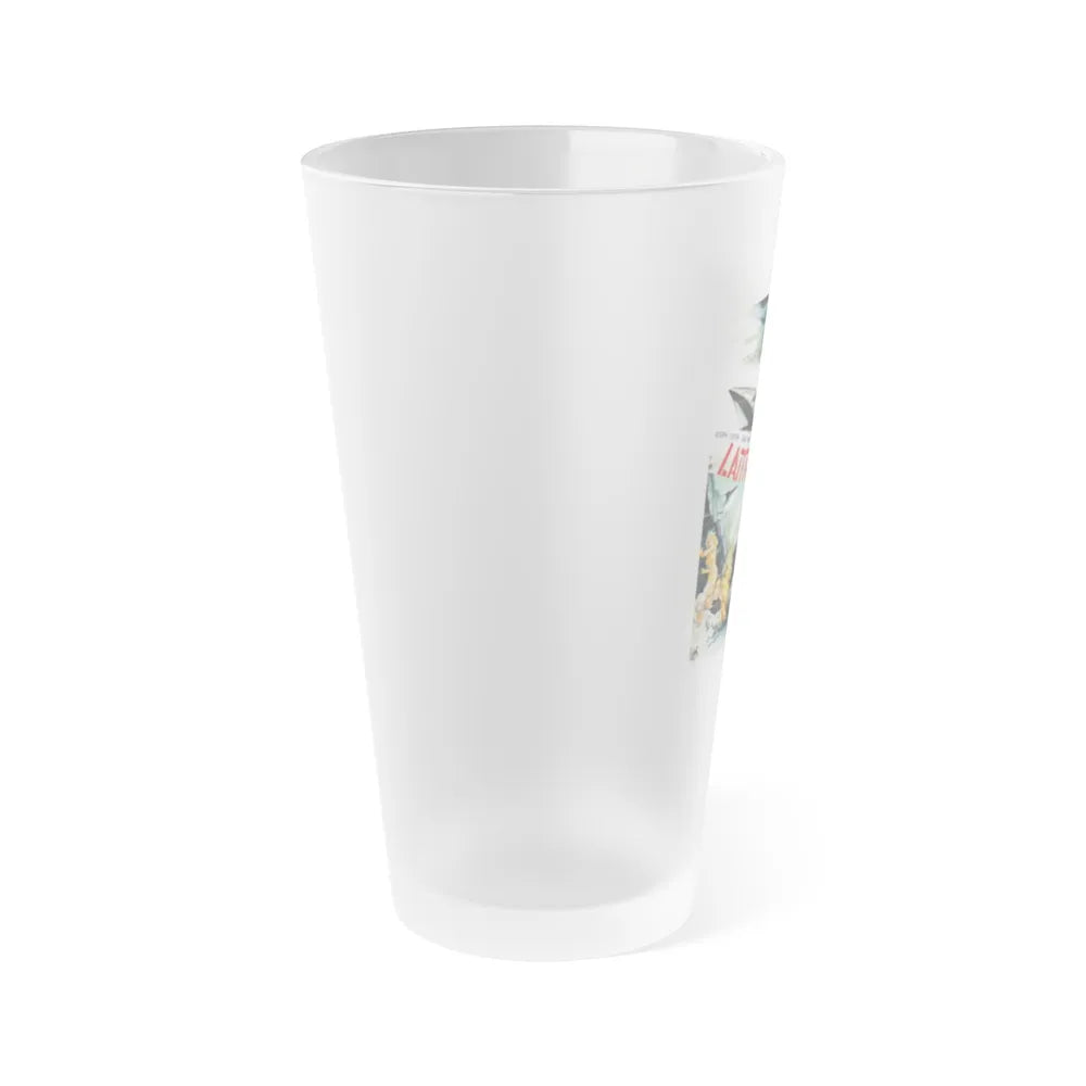 LATITUDE ZERO 1969 Movie Poster - Frosted Pint Glass 16oz-Go Mug Yourself