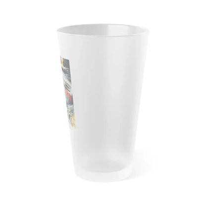 LATITUDE ZERO 1969 Movie Poster - Frosted Pint Glass 16oz - Go Mug Yourself