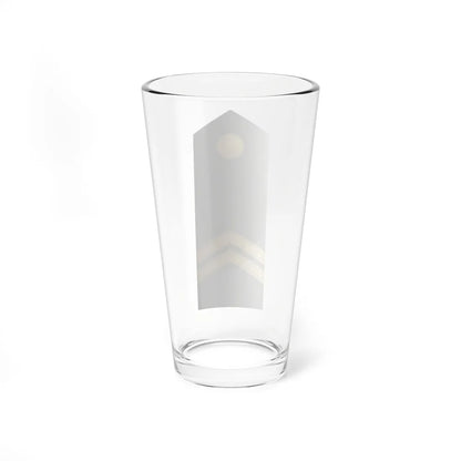 Latvia Army OR 4 (Latvia) (Military Rank) Pint Glass 16oz - Go Mug Yourself