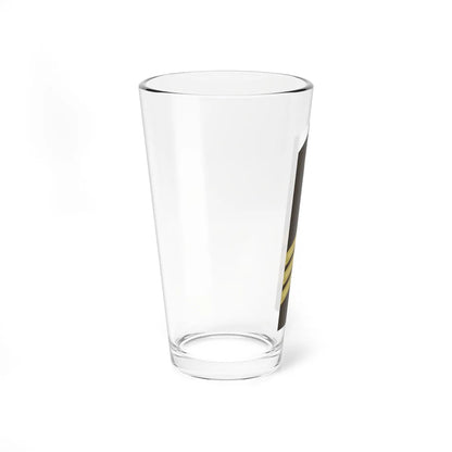 Latvia Army OR 5 (Latvia) (Military Rank) Pint Glass 16oz - Go Mug Yourself