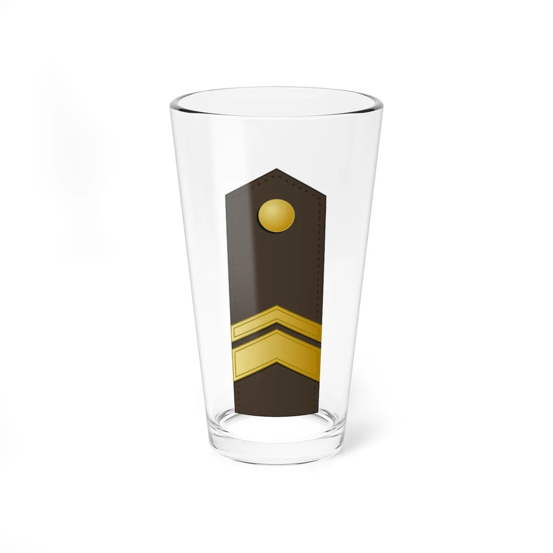 Latvia Army OR 7 (Latvia) (Military Rank) Pint Glass 16oz 16oz - Go Mug Yourself