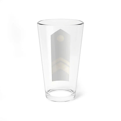 Latvia Army OR 7 (Latvia) (Military Rank) Pint Glass 16oz - Go Mug Yourself
