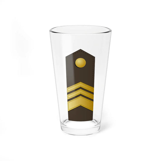 Latvia Army OR 8 (Latvia) (Military Rank) Pint Glass 16oz 16oz - Go Mug Yourself