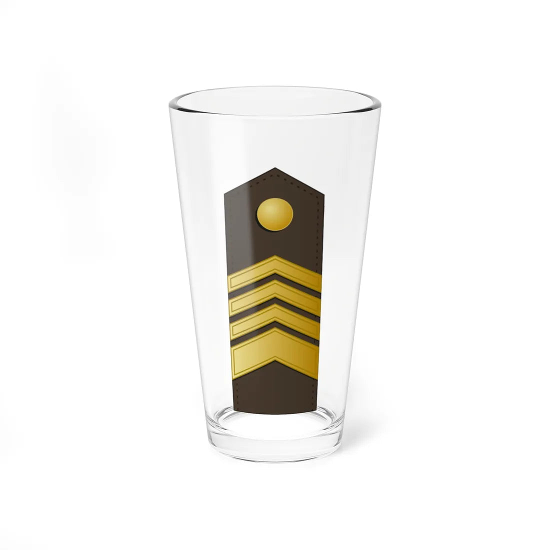 Latvia Army OR 9 (Latvia) (Military Rank) Pint Glass 16oz 16oz - Go Mug Yourself