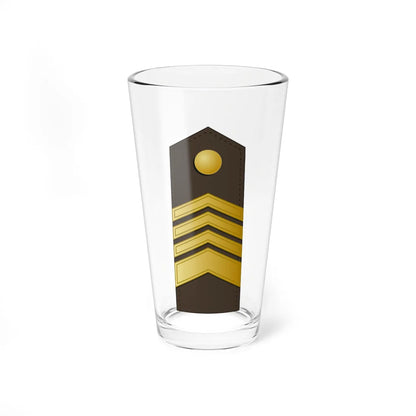 Latvia Army OR 9 (Latvia) (Military Rank) Pint Glass 16oz 16oz - Go Mug Yourself