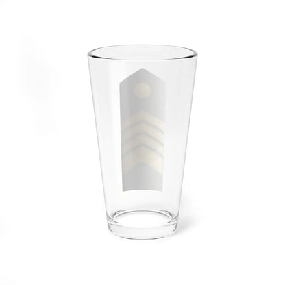 Latvia Army OR 9 (Latvia) (Military Rank) Pint Glass 16oz - Go Mug Yourself