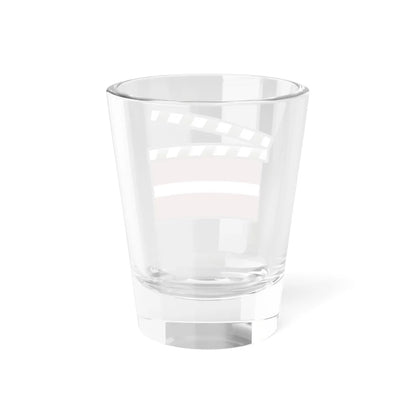 Latvia film clapperboard (Latvia) Shot Glass 1.5oz - Go Mug Yourself