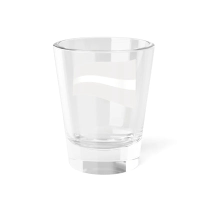 Latvia Flag - iconic waving (Latvia) Shot Glass 1.5oz - Go Mug Yourself